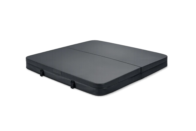 Dark grey spa cover from Ocean Spas