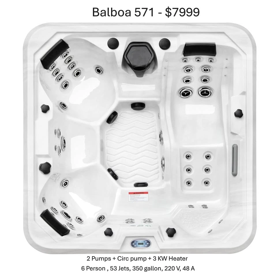 balboa hot tub in mesa